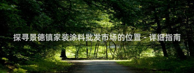 和记AG：探寻景德镇家装涂料批发市场的位置 - 详细指南
