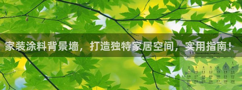 和记ag：家装涂料背景墙，打造独特家居空间，实用指南！