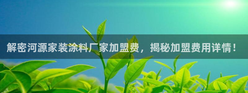 和记平台官方网：解密河源家装涂料厂家加盟费，揭秘加盟费用详情！