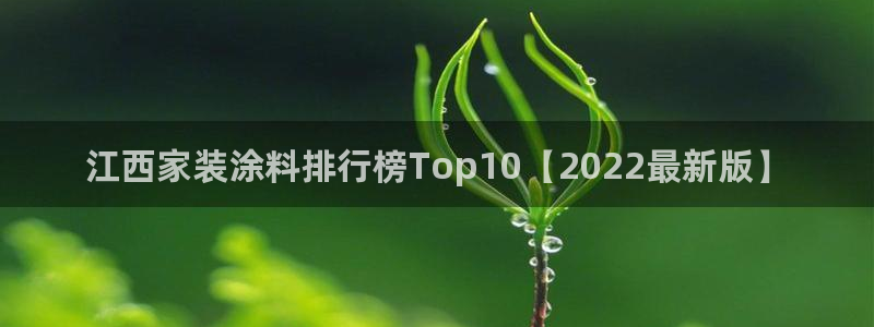 和记官方网址：江西家装涂料排行榜Top10【2022最新版】
