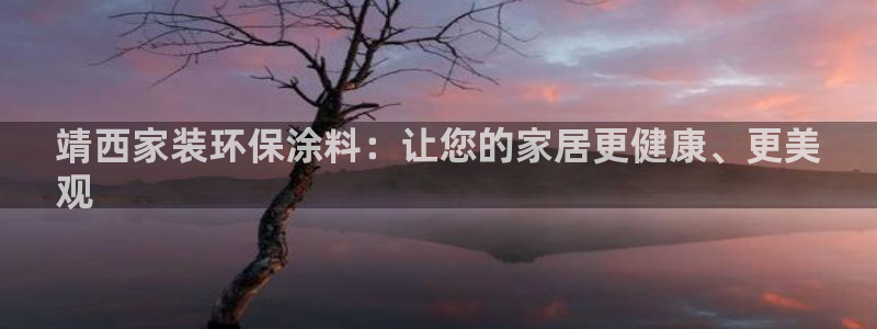 和记注册有什么送的：靖西家装环保涂料：让您的家居更健康、更美